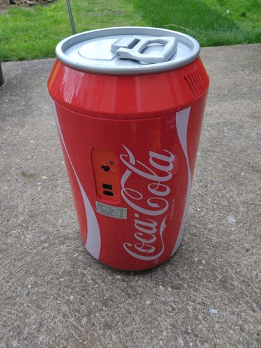 Coca cola can mini fridge - coca,
